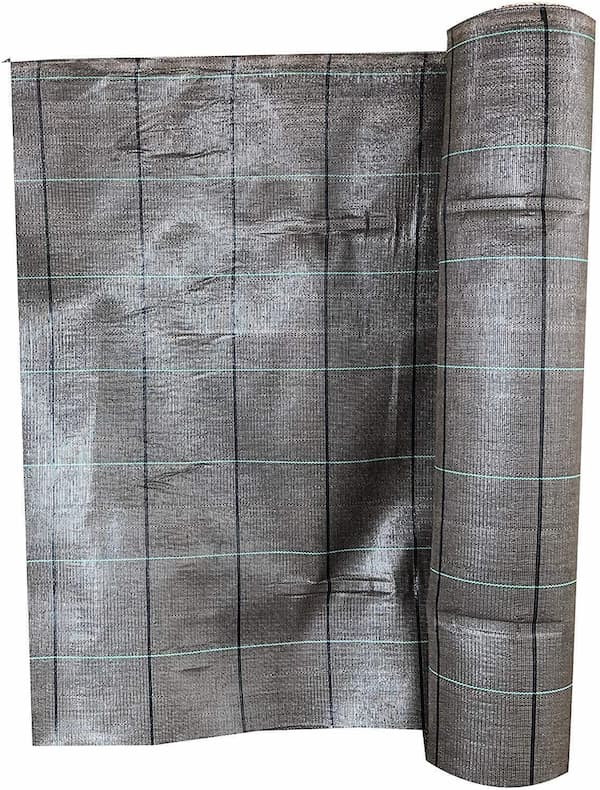 Telo Pacciamante In Feltro Nero IDMarket - 1x30 M, 50 G/m², In Polietilene, Traspirante, Anti-erbacce